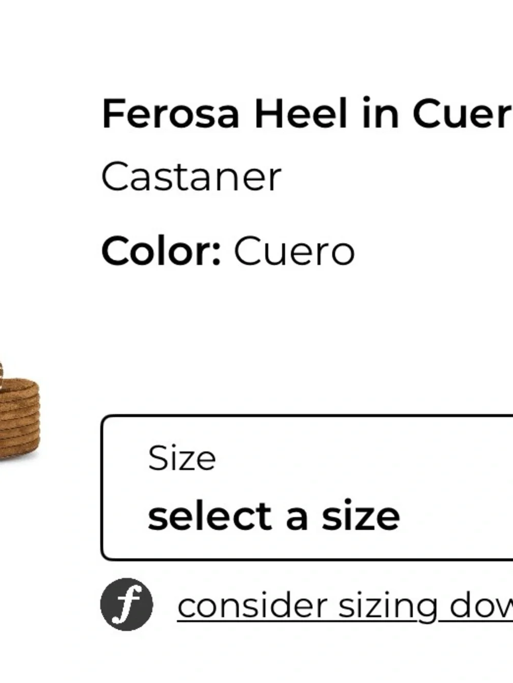 Castaner Brown Suede-Look Platform Ankle-Strap Sandal